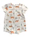 A Multicolour Short Sleeve Rompers from Le Petit Society in size 0-3M for boy. (Back View)