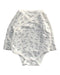 A White Long Sleeve Bodysuits from Mori in size 0-3M for girl. (Front View)