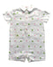 A White Short Sleeve Rompers from Janie & Jack in size 18-24M for boy. (Front View)