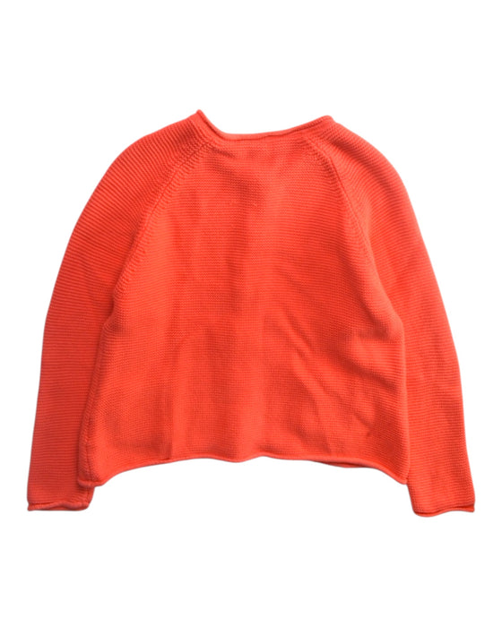 A Red Cardigans from Chateau de Sable in size 8Y for girl. (Back View)