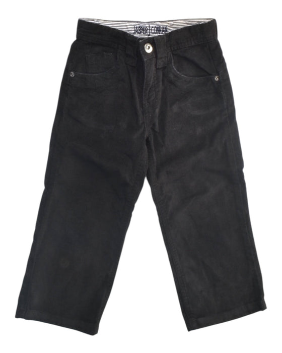 A Black Casual Pants from J by Jasper Conran in size 4T for boy. (Front View)