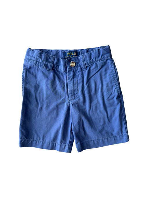 A Blue Shorts from Polo Ralph Lauren in size 4T for boy. (Front View)
