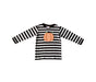 A White Long Sleeve Shirts from Stellybelly in size 5T for boy. (Front View)