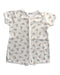 A White Short Sleeve Rompers from Petit Bateau in size 12-18M for girl. (Front View)