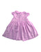 A Pink Sleeveless Dresses from Petit Bateau in size 12-18M for girl. (Back View)