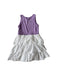 A Purple Sleeveless Dresses from Hanna Andersson in size 5T for girl. (Back View)