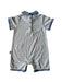 A Blue Short Sleeve Rompers from Château de Sable in size 6-12M for boy. (Back View)