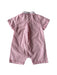 A Red Short Sleeve Rompers from Château de Sable in size 6-12M for boy. (Back View)