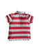 A Red Short Sleeve Polos from Polo Ralph Lauren in size 12-18M for boy. (Back View)