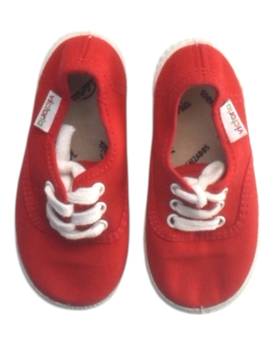A Red Sneakers from Victoria in size 18-24M for girl. (Back View)