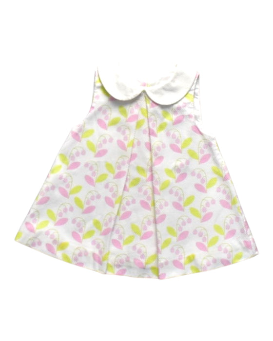 A Multicolour Sleeveless Dresses from Jacadi in size 3-6M for girl. (Front View)