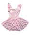 A Pink Leotards from Capezio in size S for girl. (Back View)