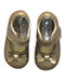 A Gold Flats from pediped in size 12-18M for girl. (Back View)