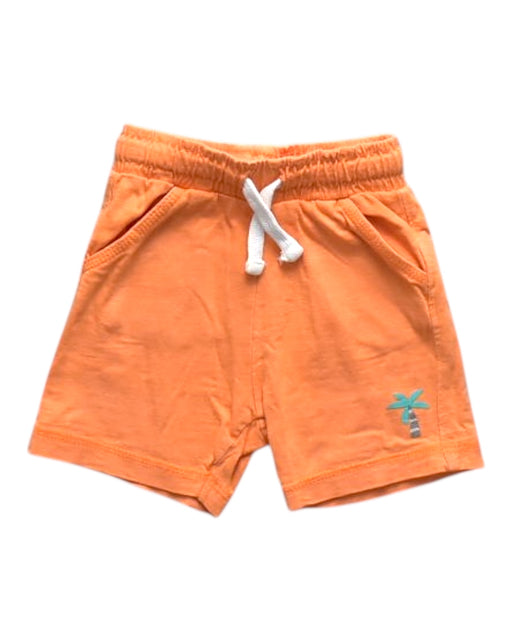 A Orange Shorts from Mothercare in size 6-12M for boy. (Front View)