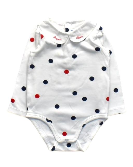 A Multicolour Long Sleeve Bodysuits from Jacadi in size 3-6M for girl. (Front View)