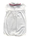 A White Short Sleeve Rompers from Lauren Ralph Lauren in size 0-3M for girl. (Back View)