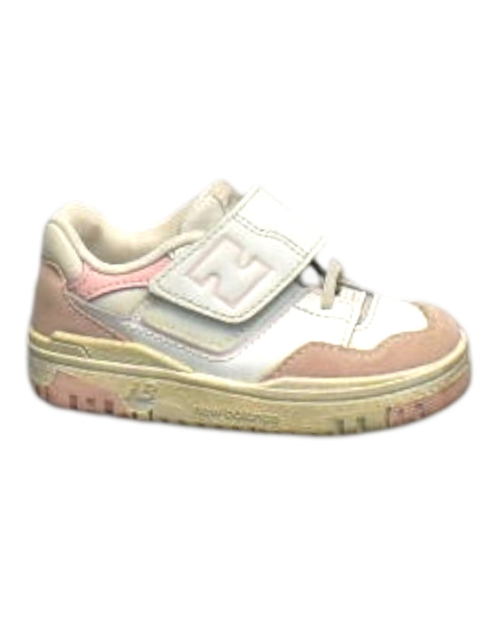 A Pink Sneakers from New Balance in size 18-24M for girl. (Front View)