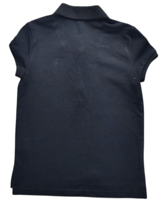 A Navy Short Sleeve Polos from Polo Ralph Lauren in size 6T for boy. (Back View)