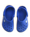 A Blue Slip Ons from Crocs in size 3T for boy. (Back View)