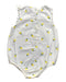A White Sleeveless Rompers from Sergent Major in size 3-6M for girl. (Back View)