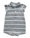 A Grey Short Sleeve Rompers from Laranjinha in size 6-12M for boy. (Back View)