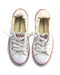 A White Sneakers from Converse in size 5T for girl. (Back View)