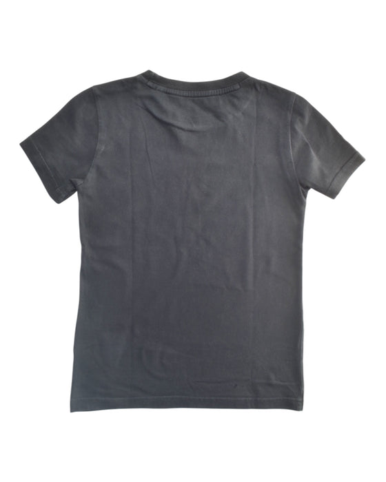 A Black Short Sleeve T Shirts from Adidas in size 6T for boy. (Back View)