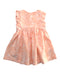 A Peach Sleeveless Dresses from Mothercare in size 6-12M for girl. (Front View)