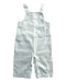 A Blue Long Overalls from Janie & Jack in size 3-6M for girl. (Front View)
