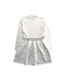 A Grey Long Sleeve Dresses from Petit Bateau in size 12Y for girl. (Front View)