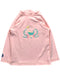 A Pink Rash Guards from Nabaiji in size 3T for girl. (Front View)