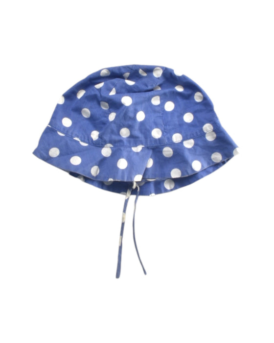 A Blue Sun Hats from Jacadi in size O/S for girl. (Back View)