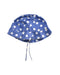 A Blue Sun Hats from Jacadi in size O/S for girl. (Back View)