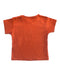 A Orange Short Sleeve T Shirts from Petit Bateau in size 6-12M for boy. (Back View)