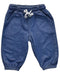 A Blue Sweatpants from Retykle in size 3-6M for boy. (Front View)