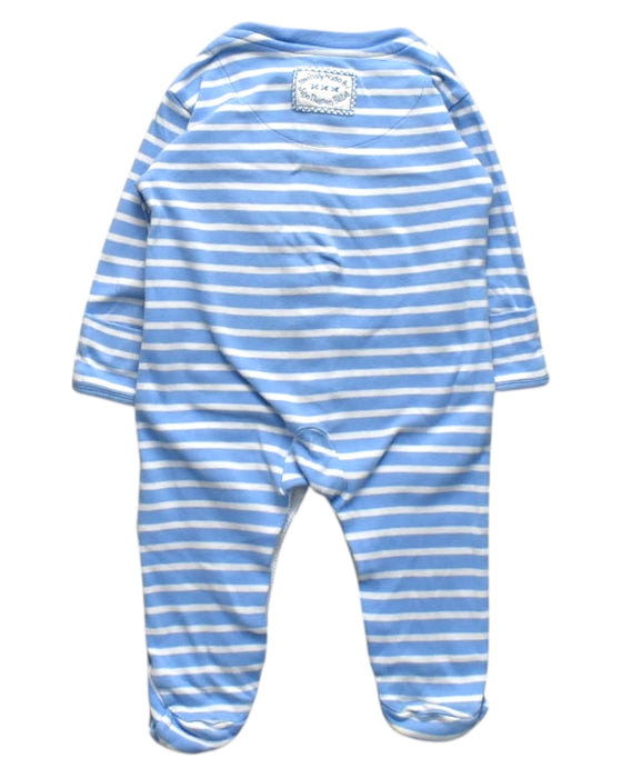 A Multicolour Long Sleeve Rompers from Jojo Maman Bébé in size 3-6M for boy. (Back View)
