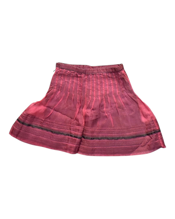 A Red Mid Skirts from Jigsaw in size 6T for girl. (Back View)