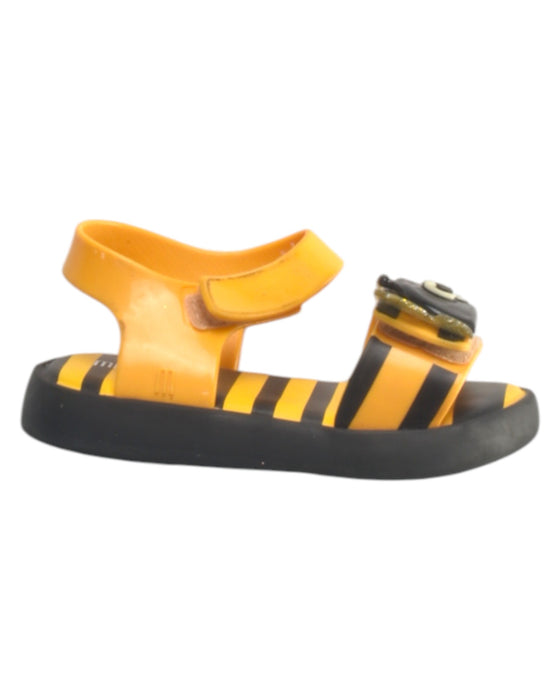 A Multicolour Sandals from Mini Melissa in size 3T for girl. (Front View)