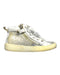 A Silver Sneakers from Primigi in size 4T for girl. (Front View)