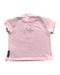 A Pink Short Sleeve Tops from Armani Baby in size 3-6M for girl. (Back View)