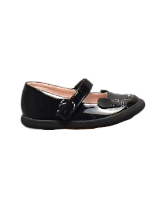 A Black Flats from Harper Canyon in size Newborn for girl. (Front View)