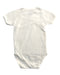 A White Short Sleeve Bodysuits from Petit Bateau in size 6-12M for girl. (Back View)