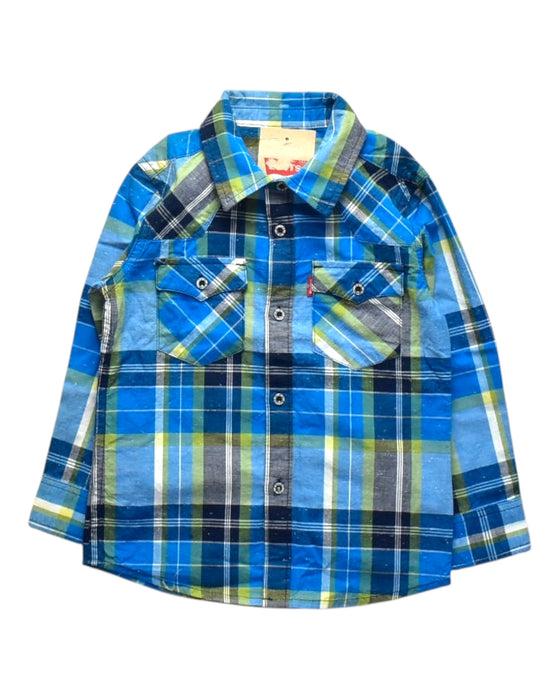 A Multicolour Long Sleeve Shirts from Levi's in size 3T for boy. (Front View)