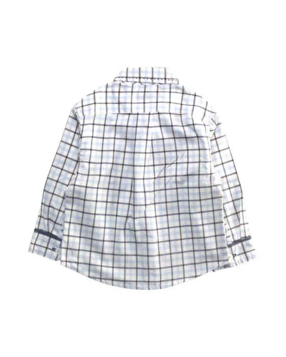 A Multicolour Long Sleeve Shirts from Chateau de Sable in size 18-24M for boy. (Back View)