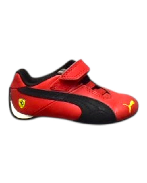 A Red Sneakers from Puma in size 18-24M for boy. (Front View)
