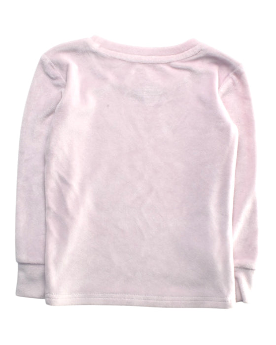 A Pink Long Sleeve Tops from Juicy Couture in size 3T for girl. (Back View)