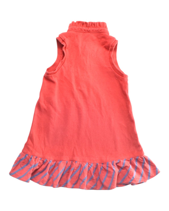 A Orange Sleeveless Dresses from Ralph Lauren in size 6-12M for girl. (Back View)