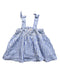 A Blue Sleeveless Tops from Seed in size 4T for girl. (Front View)