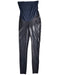 A Black Leggings from Spanx in size Maternity-M for maternity. (Front View)