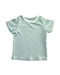A Green Short Sleeve T Shirts from Seed in size 3-6M for girl. (Front View)